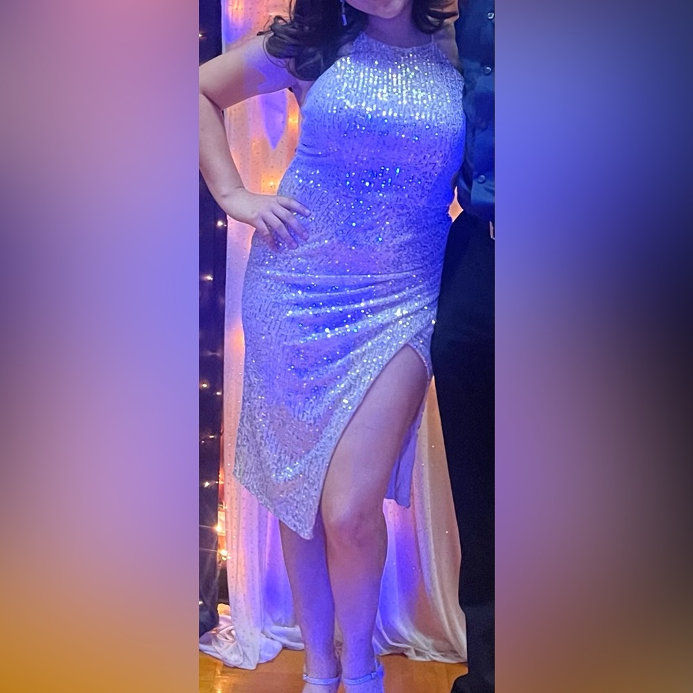 Midnight Silver Dress